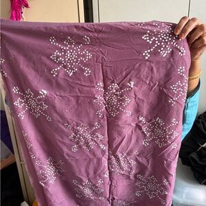 Pink dupatta